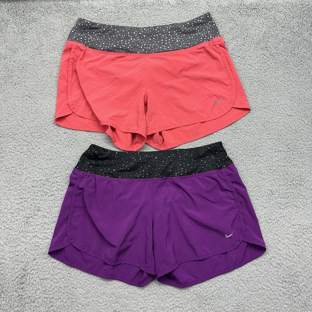 Nike Women's Small 624603 Revival Stretch Running Shorts 624603-685 & 624603-519